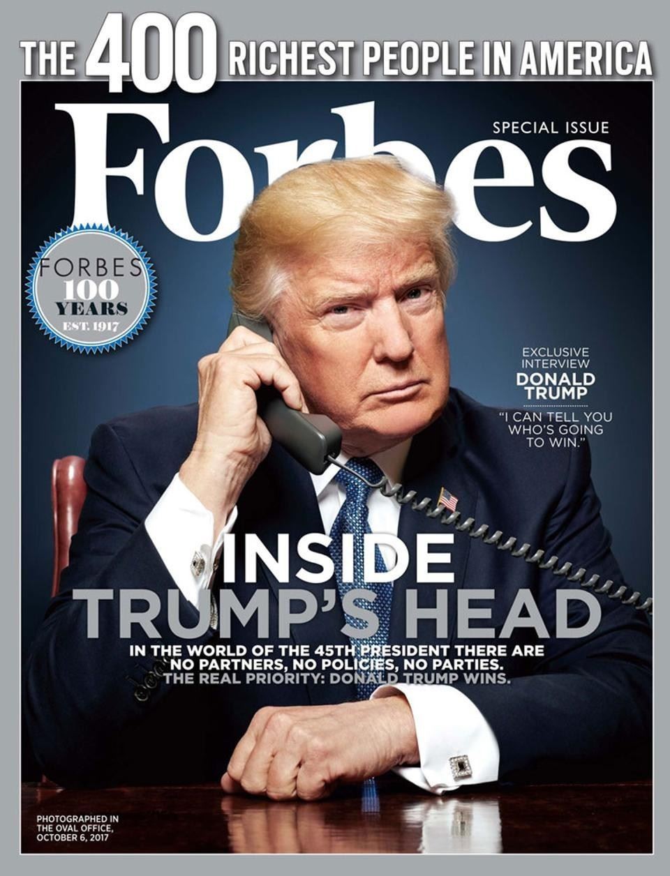 ทรัมป์ ตกจากรายชื่อมหาเศรษฐีชาวอเมริกันของ Forbes ครั้งแรกในรอบ 25 ปี
