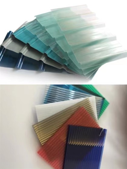 แผงไฟเบอร์กลาสแบบแบนที่ใช้ในร้านค้าขนาดใหญ่